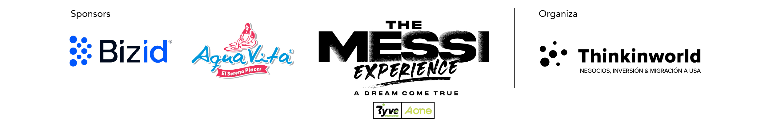 Sponsors - The Messi Experience - Thinkinworld